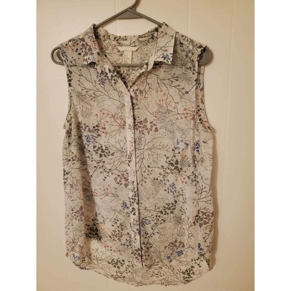 H&M button down blouse